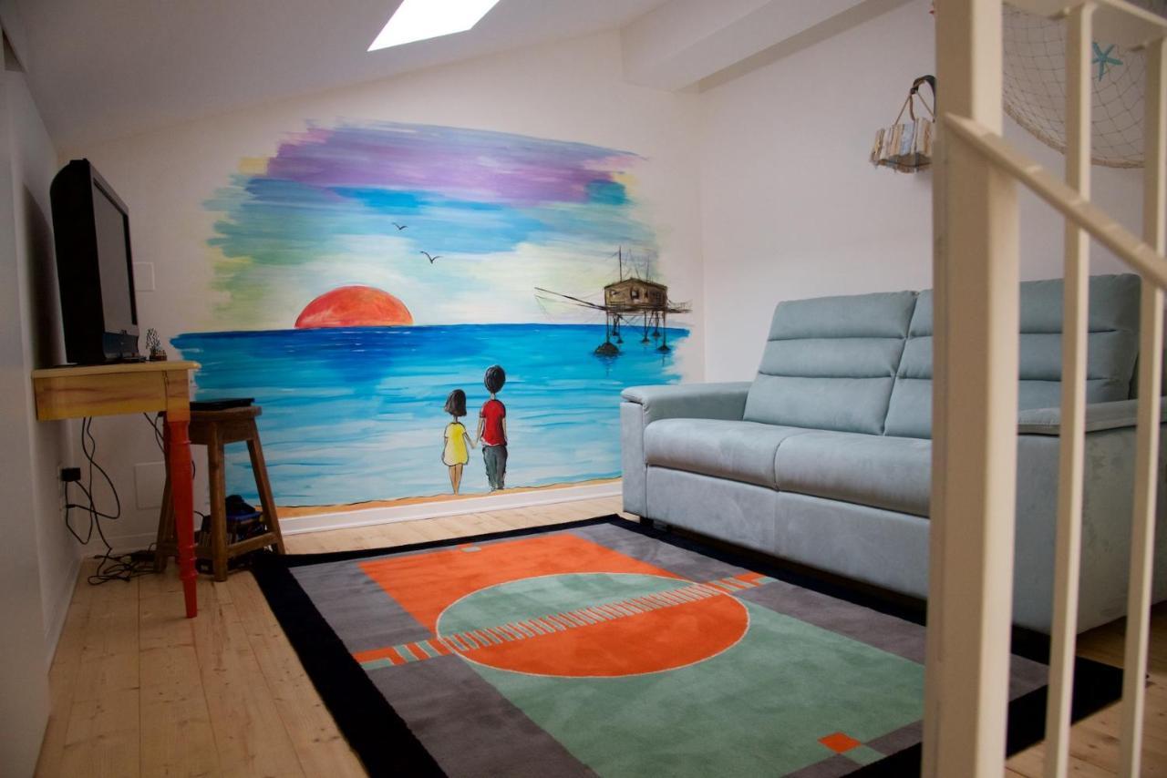 Apartamento Lo Scorcio Sul Mare Marina di San Vito Exterior foto