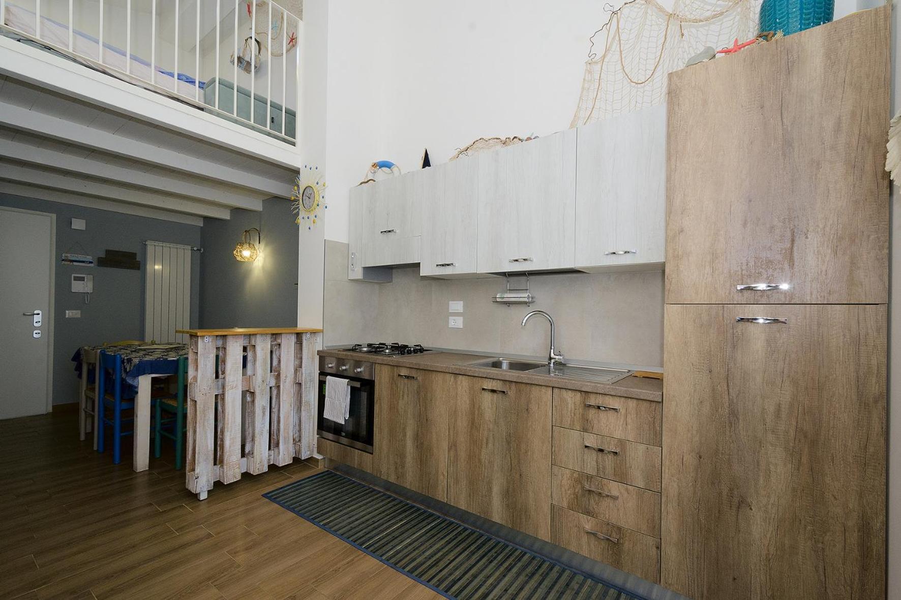 Apartamento Lo Scorcio Sul Mare Marina di San Vito Exterior foto
